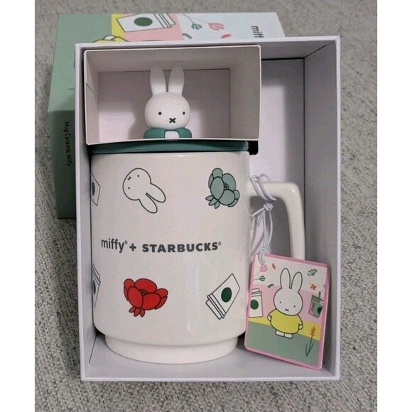 Starbucks Other - 2026 Starbucks x Miffy Ceramic Mug 14oz New In Box Ready to Ship